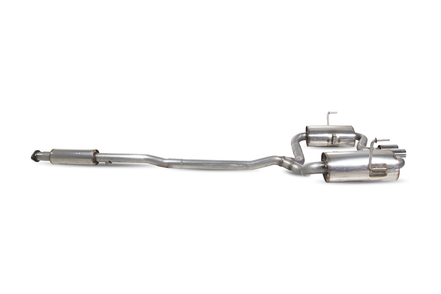Mini Cooper S R52/R53 Non-Resonated Cat-Back System (SMN003S)