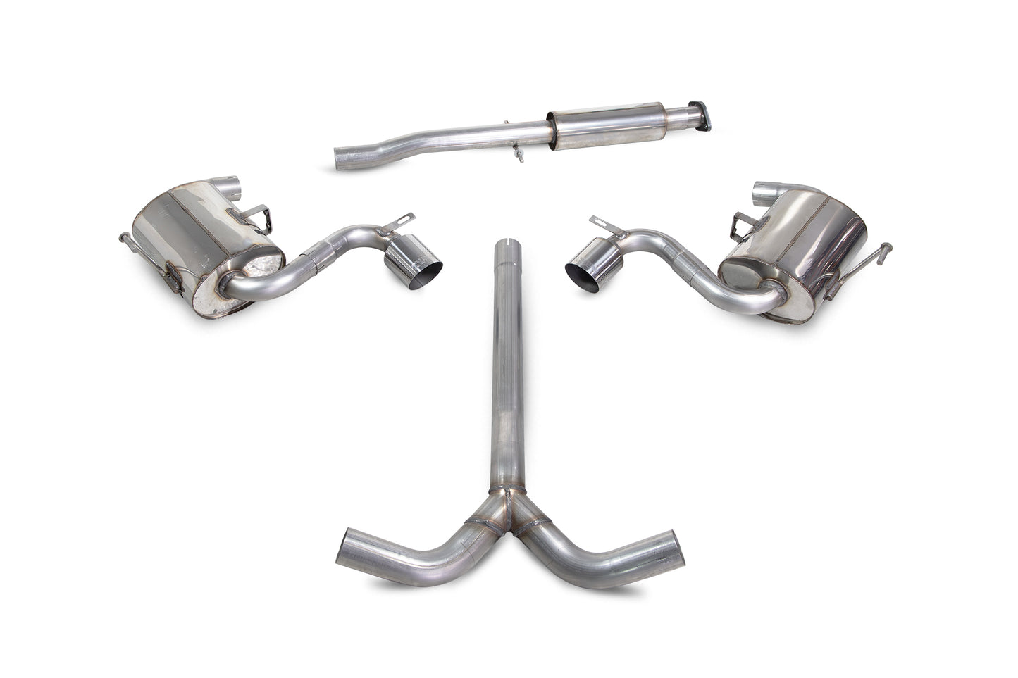 Mini Cooper S R52/R53 Non-Resonated Cat-Back System (SMN003S)