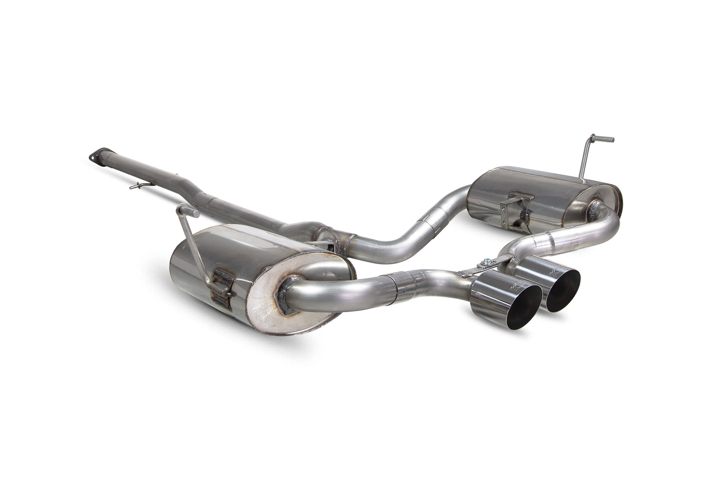 Mini Cooper S R52/R53 Non-Resonated Cat-Back System (SMN003S)