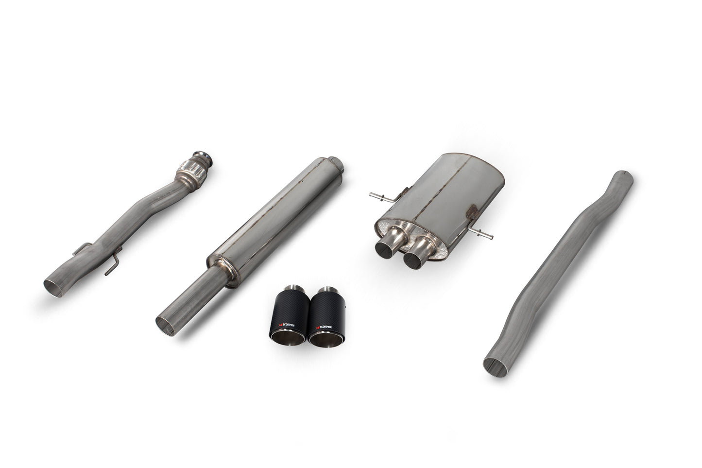 Mini Cooper S R56 / R57 / R58 / R59 Resonated Cat-Back System (SMN011CF)