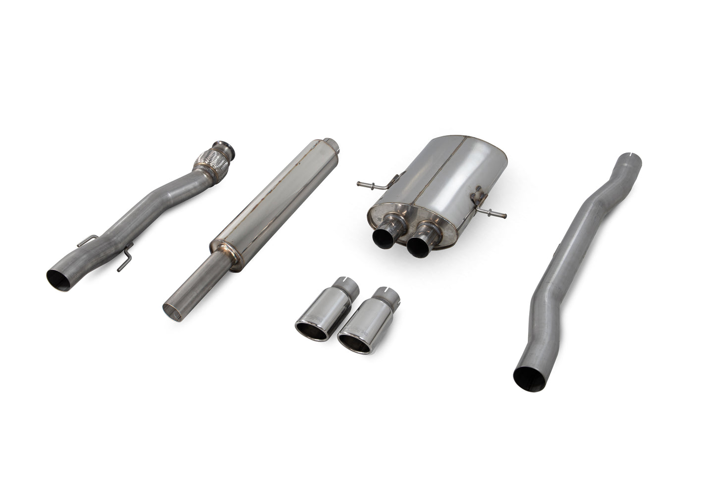 Mini Cooper S R56 / R57 / R58 / R59 Resonated Cat-Back System (SMN011M)