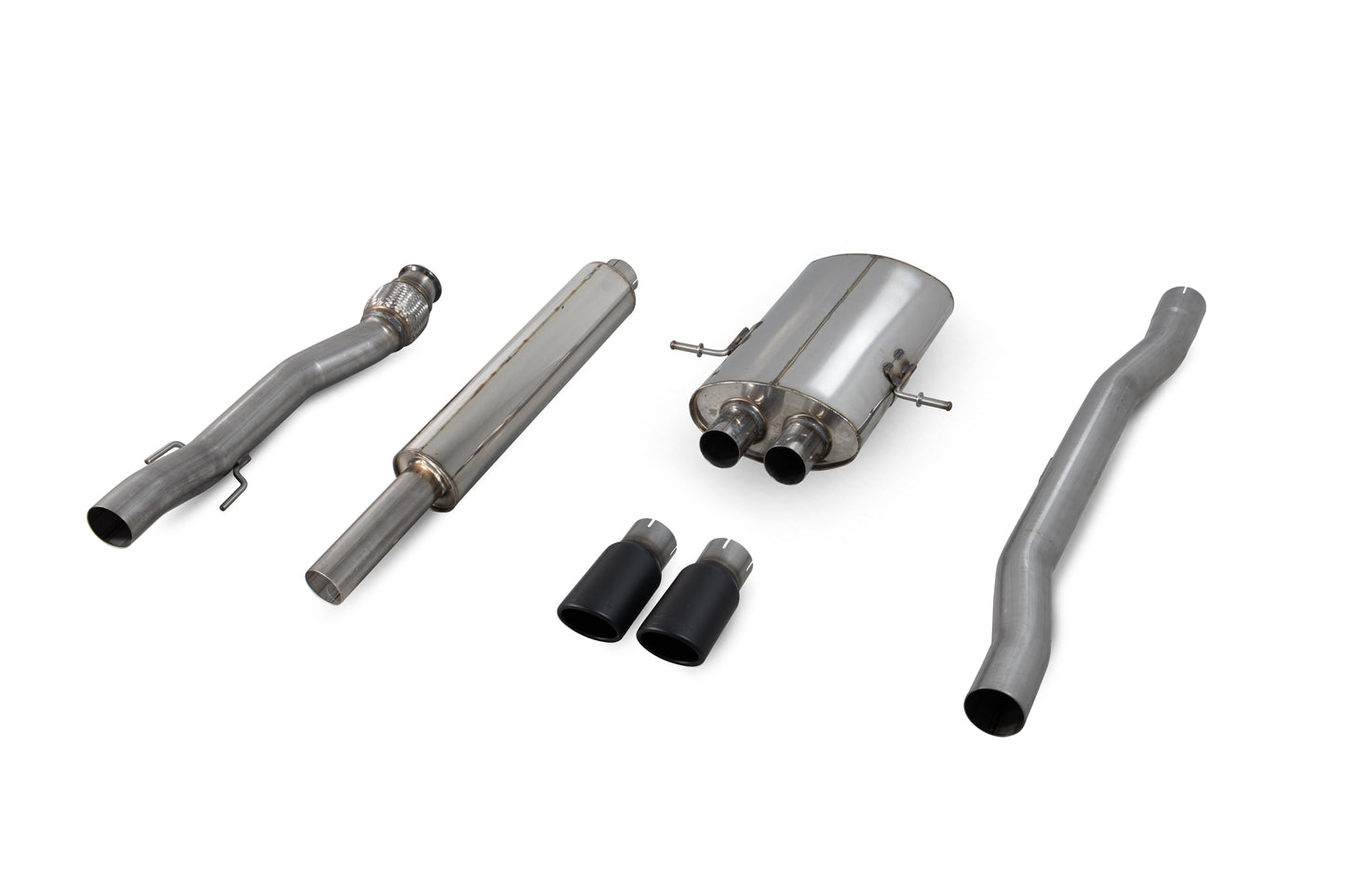 Mini Cooper S R56 / R57 / R58 / R59 Resonated Cat-Back System (SMN011MC)