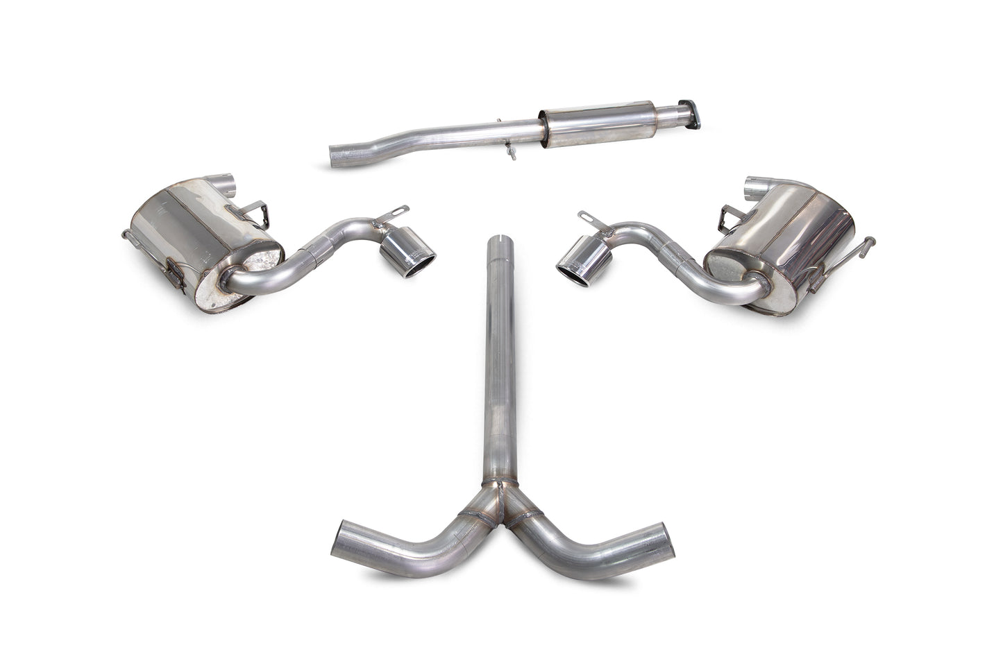 Mini Cooper S R52/R53 Resonated Cat-Back System (SMN012)