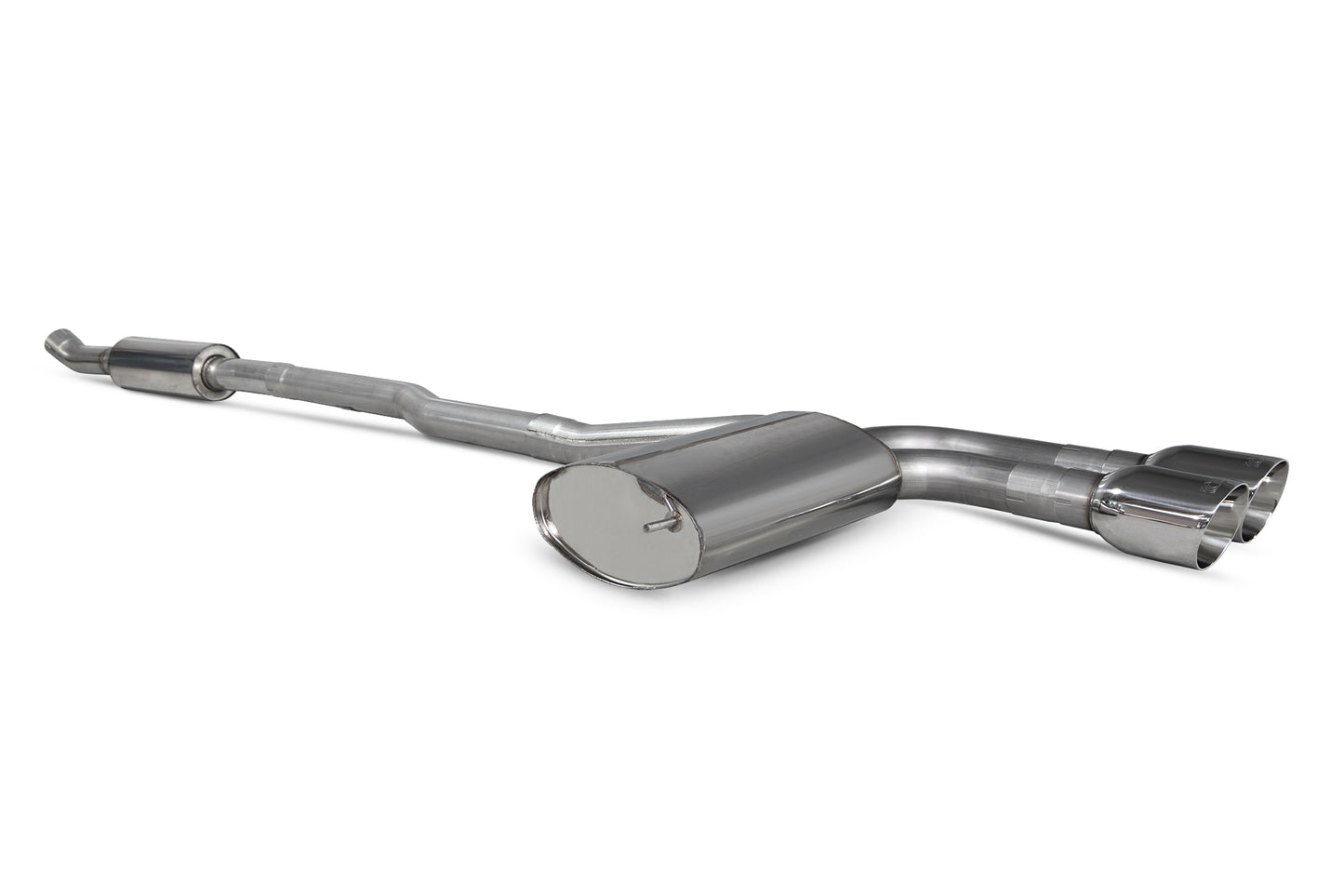 Mini Mini Cooper S F55, Non GPF Model Resonated Cat-Back System (SMN020)