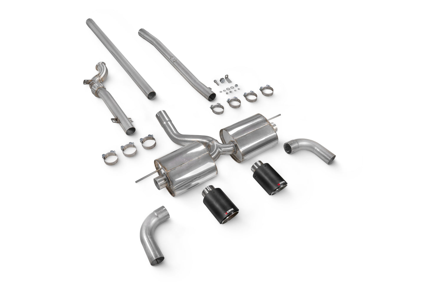 Mini Countryman R60/Paceman R61 Cooper S All 4 Non-Resonated Cat-Back System (SMN026CF)