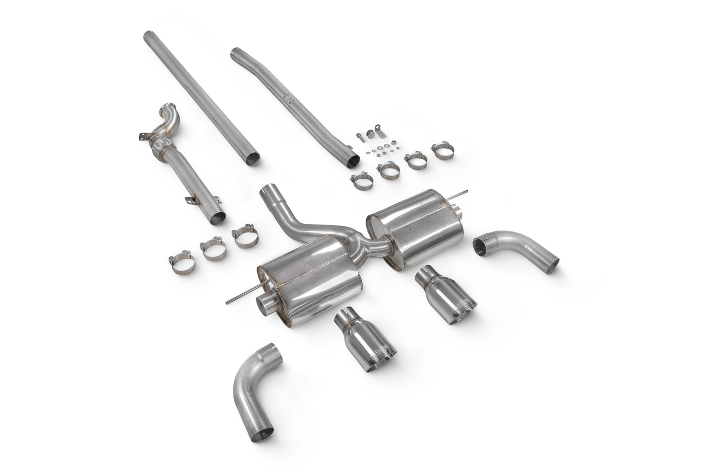 Mini Countryman R60/Paceman R61 Cooper S All 4 Non-Resonated Cat-Back System (SMN026)