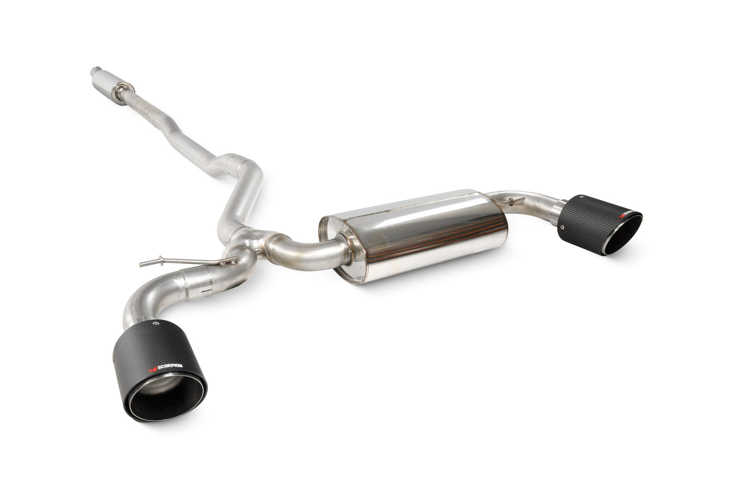 Mini Clubman F54 Cooper S 15-18 Non GPF Models Resonated Cat-Back System (SMN029CF)