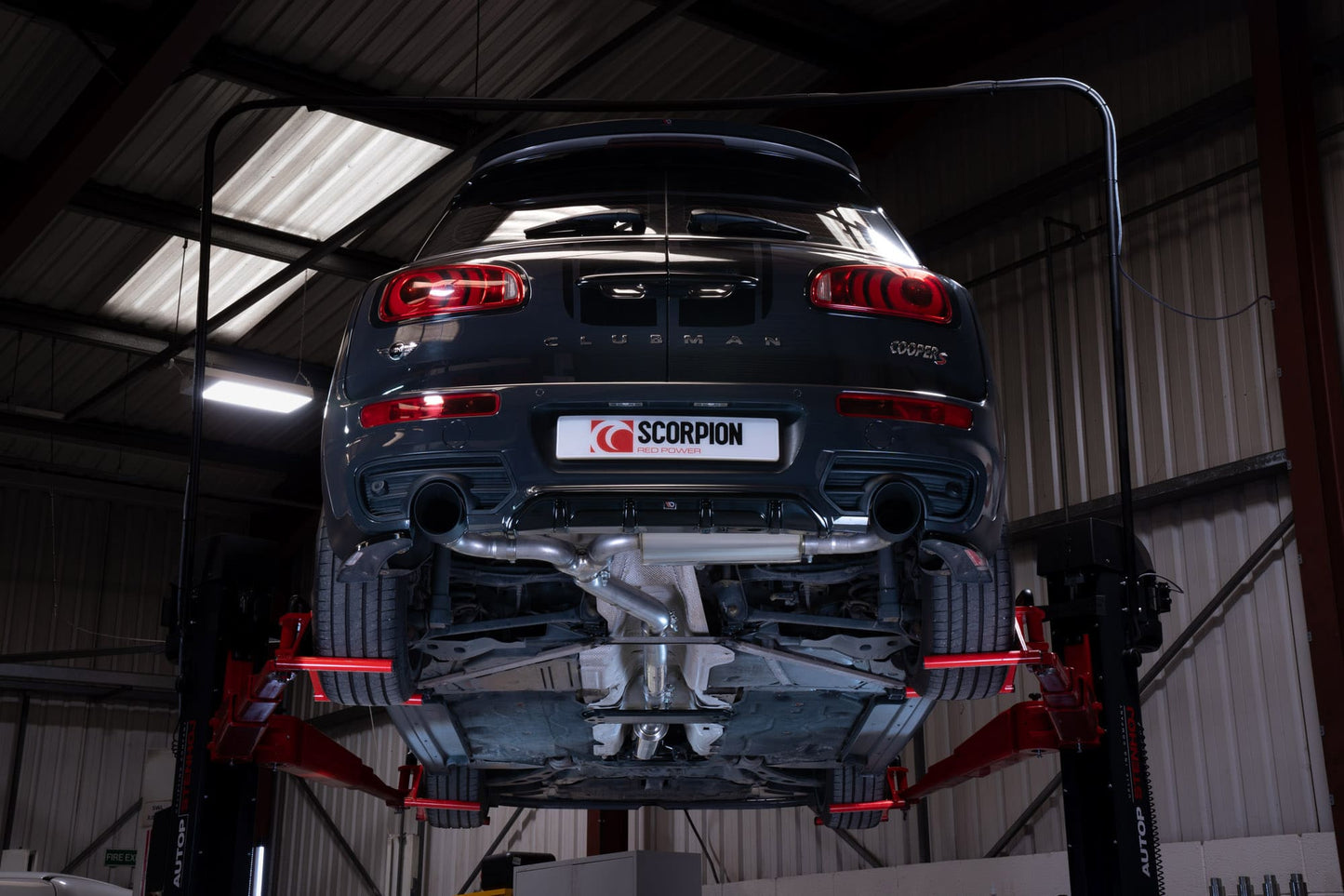 Mini Clubman F54 Cooper S 15-18 Non GPF Models Resonated Cat-Back System (SMN029C)