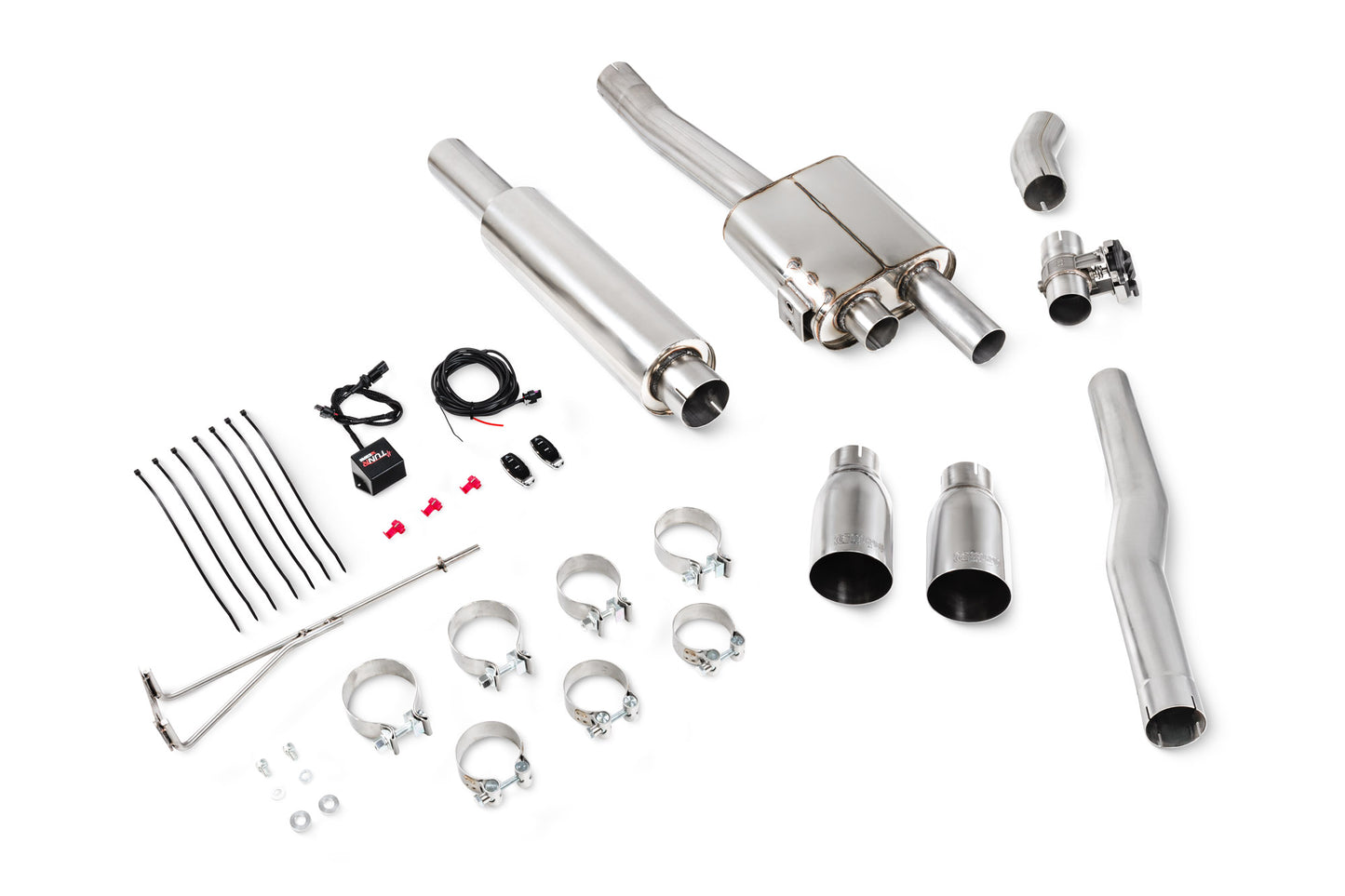 Mini Cooper S F56, Non-GPF Model Only Tunr Resonated Cat-Back System With Valve (SMN031S)