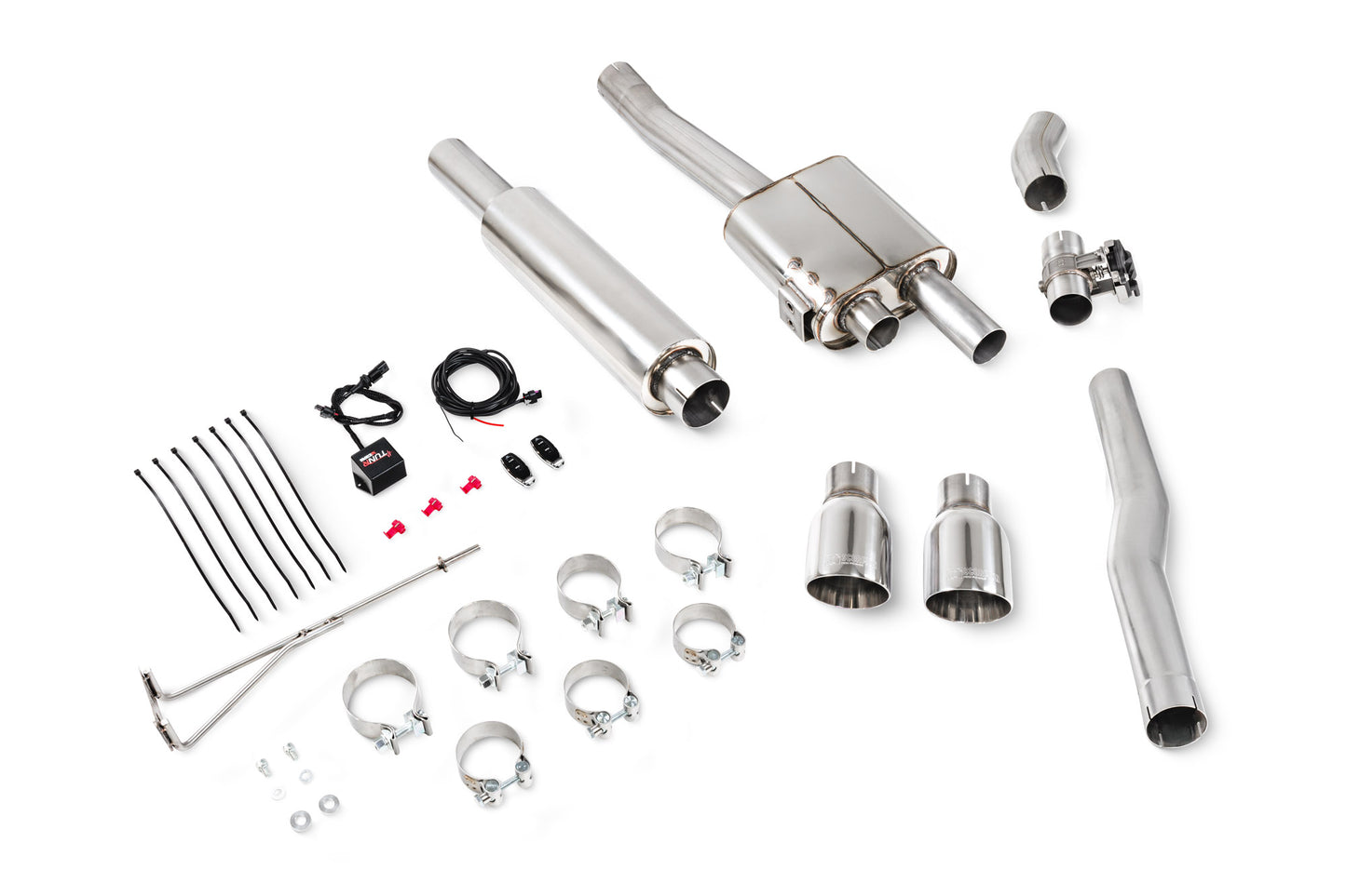 Mini Cooper S F56, Non-GPF Model Only Tunr Resonated Cat-Back System With Valve (SMN031)