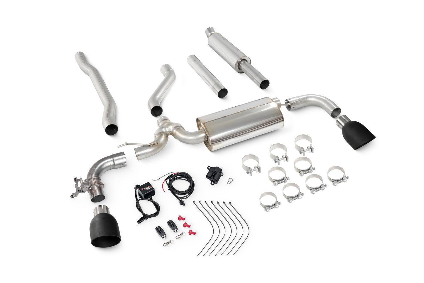 Mini Clubman F54 Cooper S 15-18 Non GPF Models Tunr Resonated Cat-Back System (SMN035C)