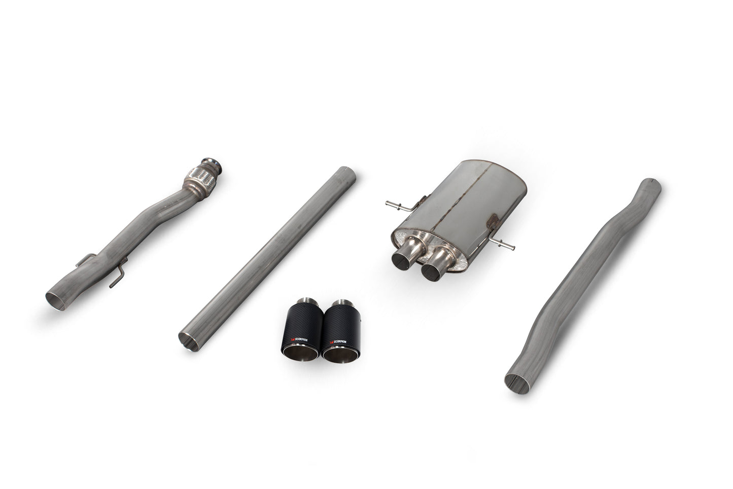 Mini Cooper S R56 / R57 / R58 / R59 Non-Resonated Cat-Back System (SMNS011CF)
