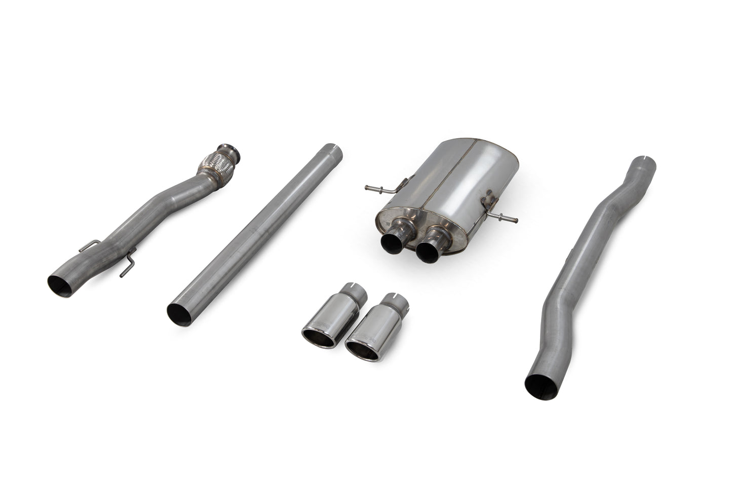 Mini Cooper S R56 / R57 / R58 / R59 Non-Resonated Cat-Back System (SMNS011M)