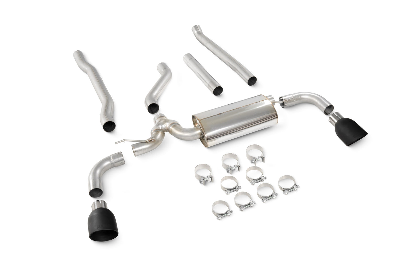 Mini Clubman F54 Cooper S 15-18 Non GPF Models Non Resonated Cat-Back System (SMNS029C)