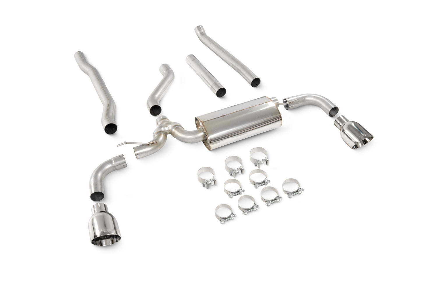 Mini Clubman F54 Cooper S 15-18 Non GPF Models Non Resonated Cat-Back System (SMNS029)