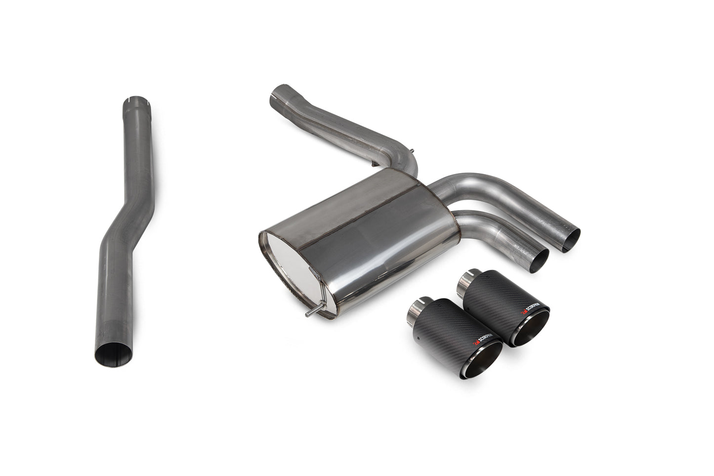 Mini Cooper S F56 JCW Gp3 Non-Resonated GPF-Back System (SMNS030CF)