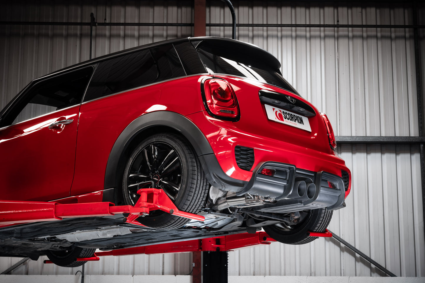 Mini Cooper S F56, Non-GPF Model Only Tunr Non-Resonated Cat-Back System With Valve (SMNS031C)