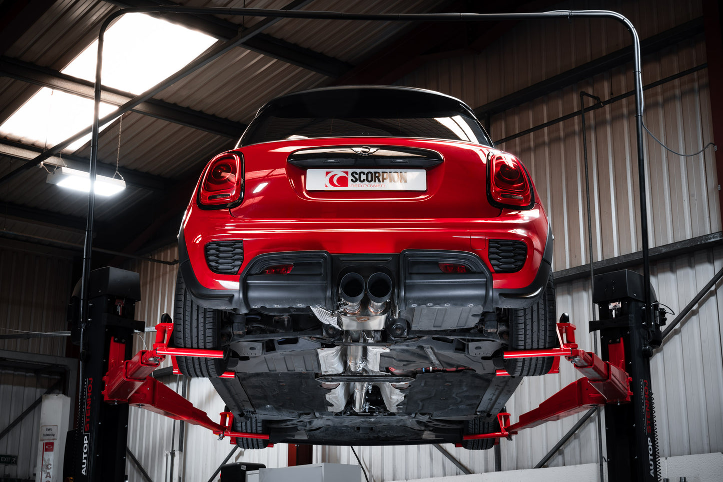 Mini Cooper S F56, Non-GPF Model Only Tunr Non-Resonated Cat-Back System With Valve (SMNS031C)