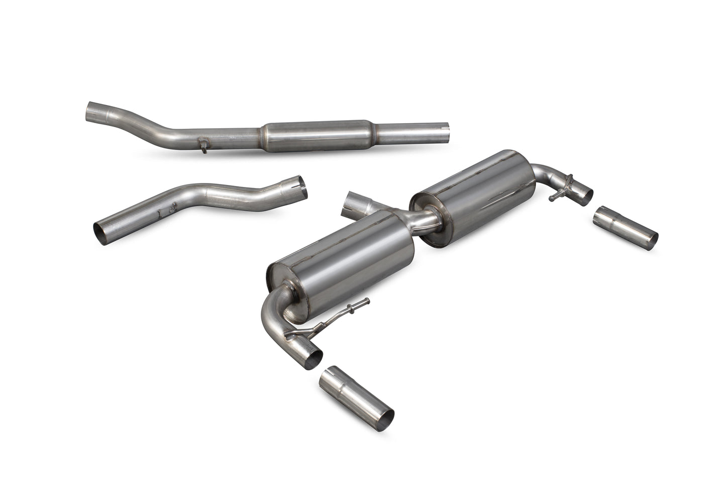 Renault Clio Mk3 2.0 RS 200 Resonated Cat-Back System (SRN023)
