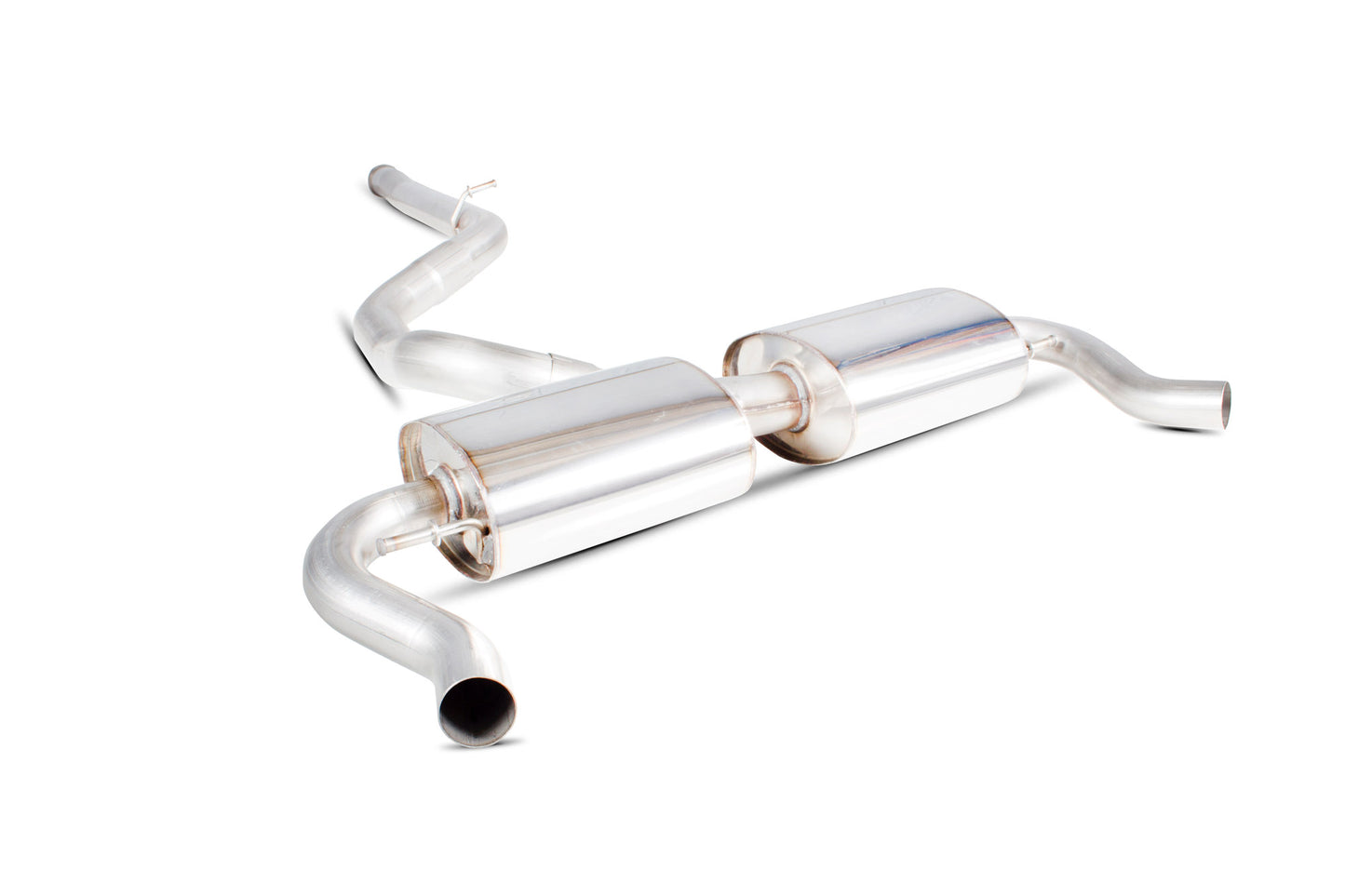 Renault Clio Mk4 RS 200 Edc Non-Resonated Cat-Back System (SRNS026)