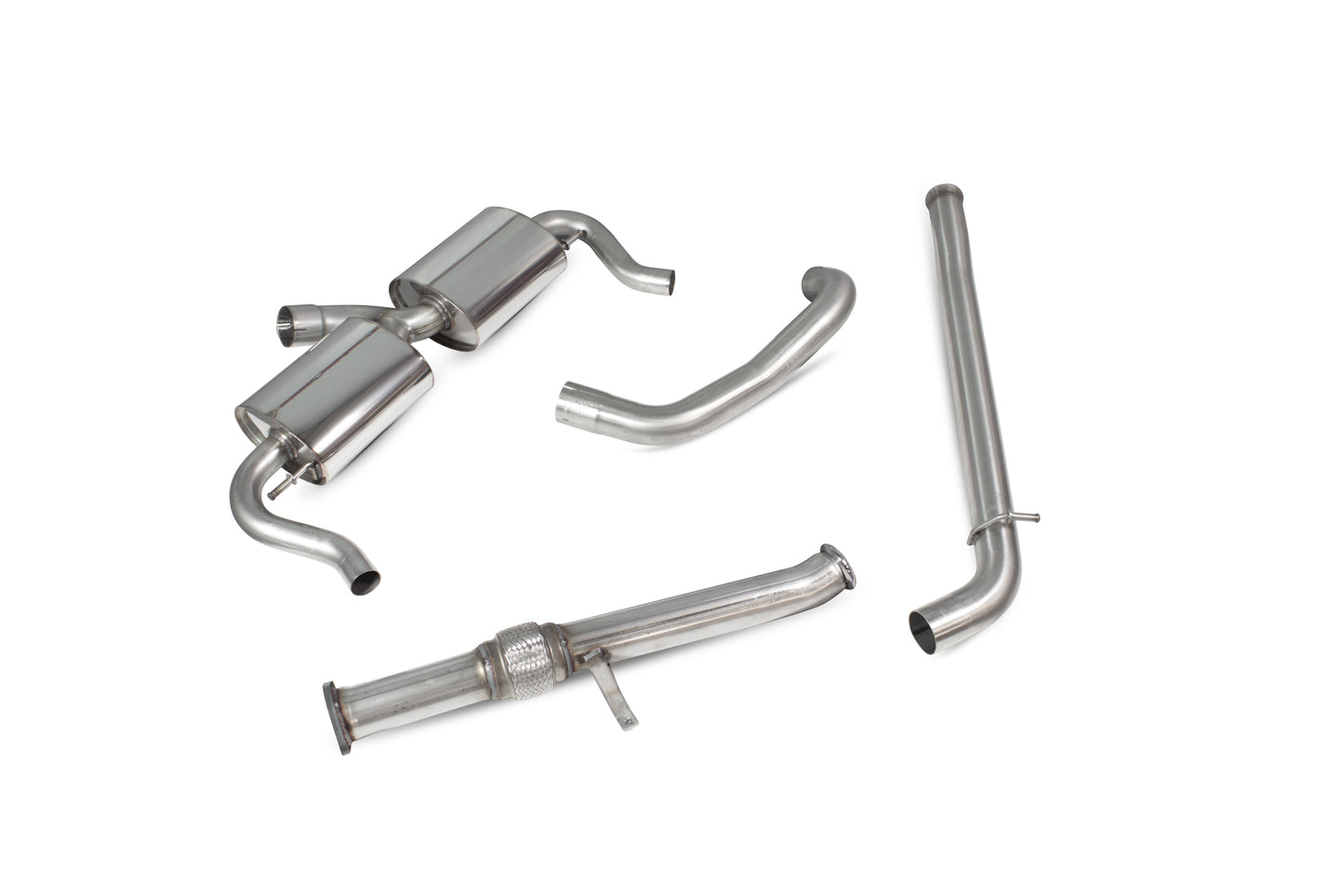 Renault Clio Mk4 RS 200 Edc / 220 Trophy Non-Resonated Cat-Back System (SRNS028)