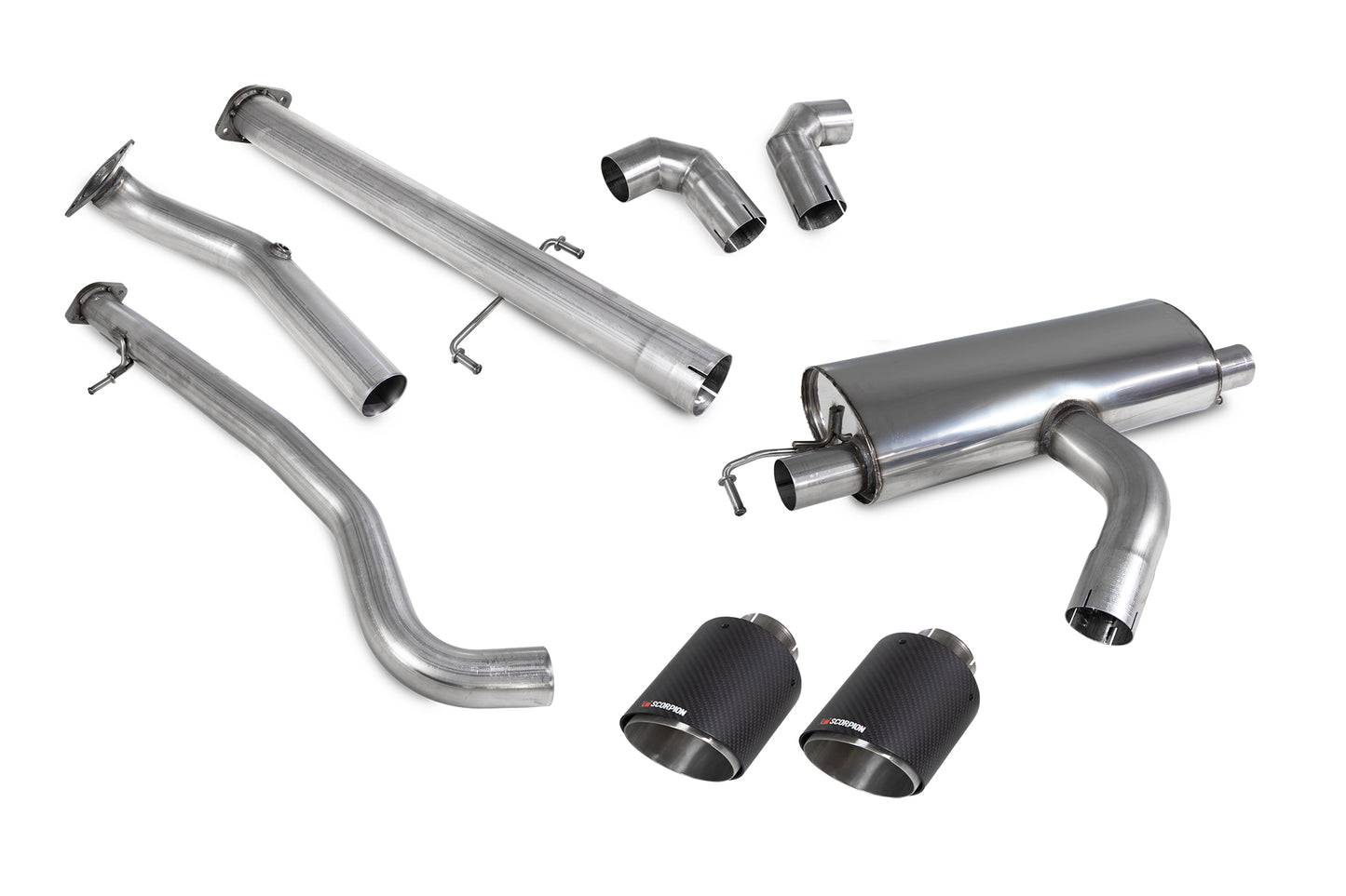 Toyota Gr Yaris / Gr Yaris Circuit Pack Pre-Facelift Non-Resonated GPF Back System (STYS009CF)
