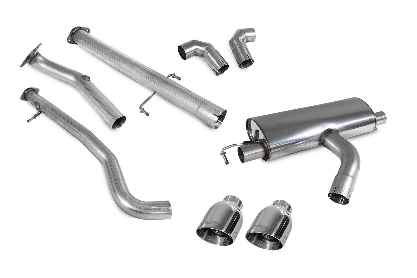 Toyota Gr Yaris / Gr Yaris Circuit Pack Pre-Facelift Non-Resonated GPF Back System (STYS009)