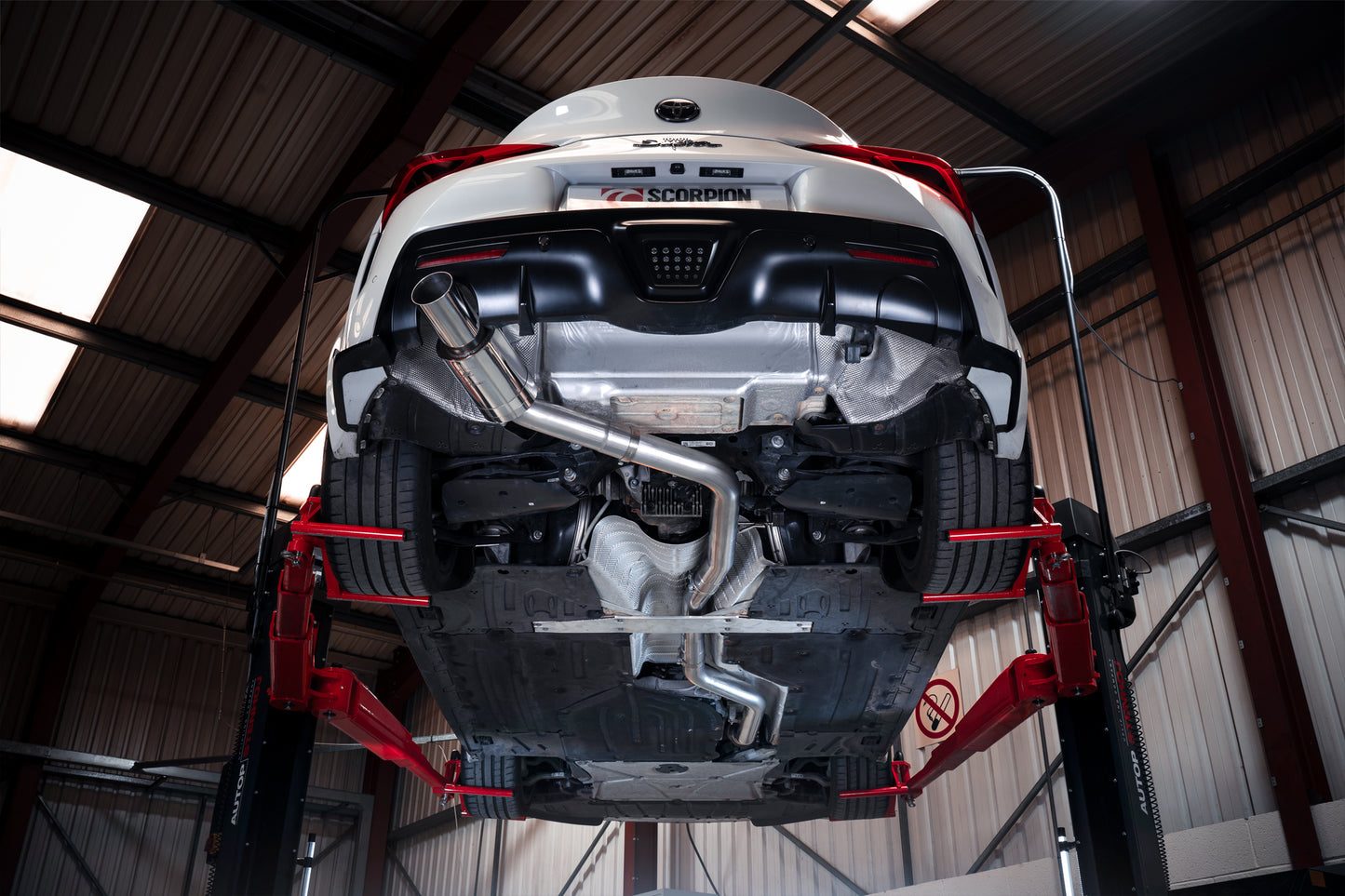 Toyota Supra A90 3.0T GPF Models Only 80Mm Cat-Back Single Exit System (Removes GPF) (STYS010)