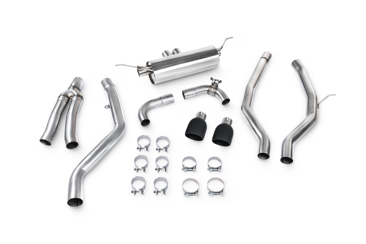Toyota Supra A90 - 3.0T Non-GPF (Row) Cat-Back Black Ceramic Daytona (STYS012C)