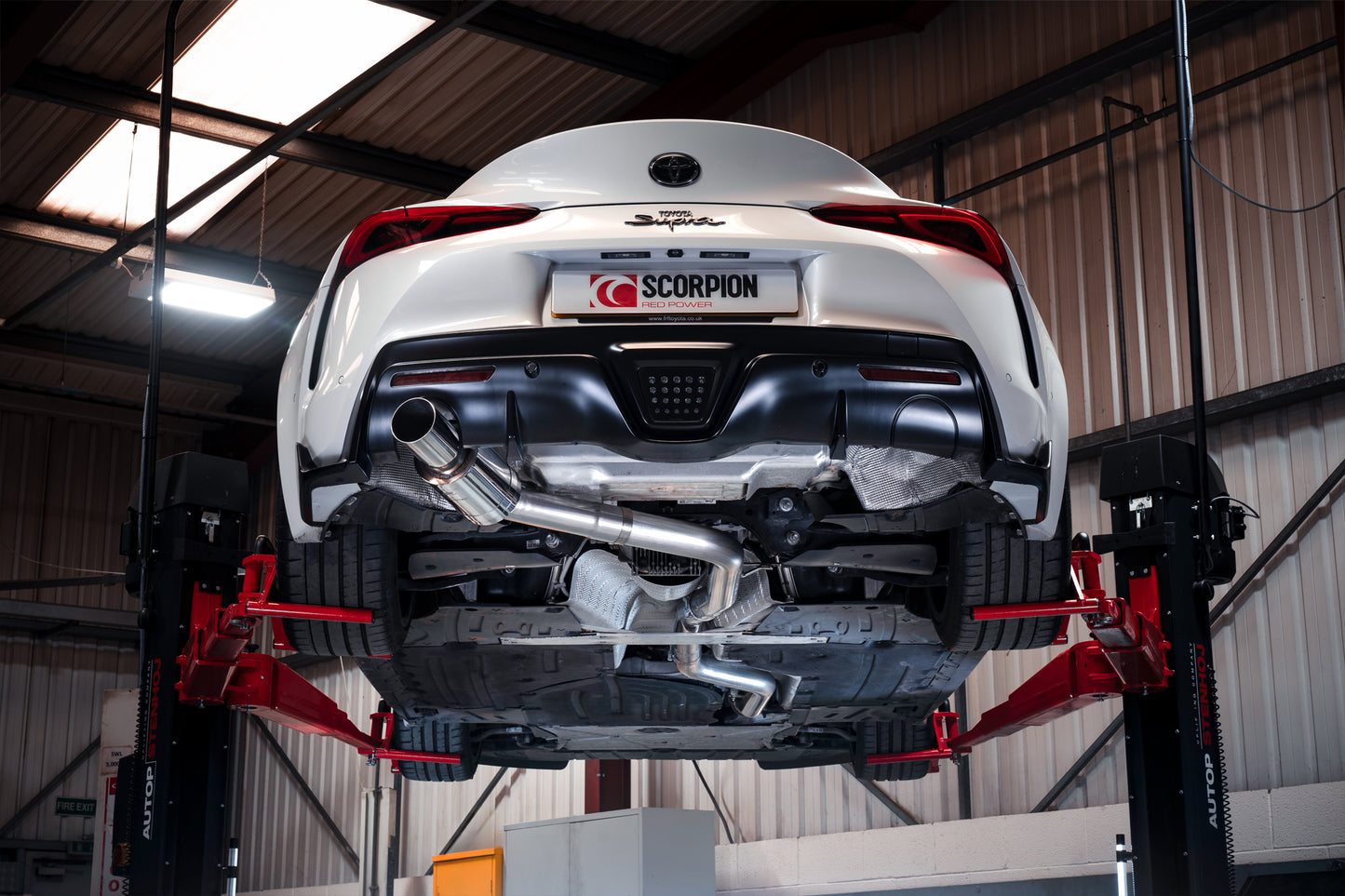 Toyota Supra A90 - 3.0T Non-GPF (Row) 80Mm Cat-Back Single Exit System (STYS013)