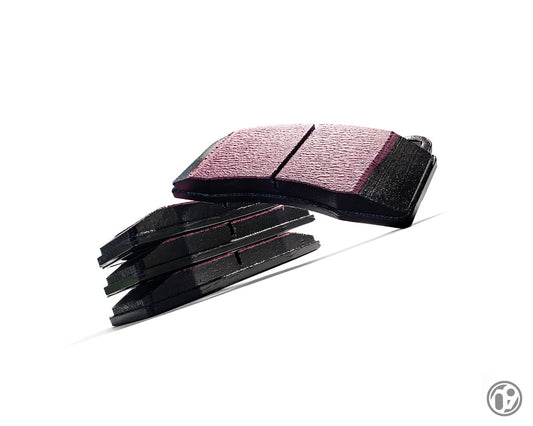 09D BBK 4 Pot Caliper Replacement Brake Pad Set (Fast Road) (SUN010)