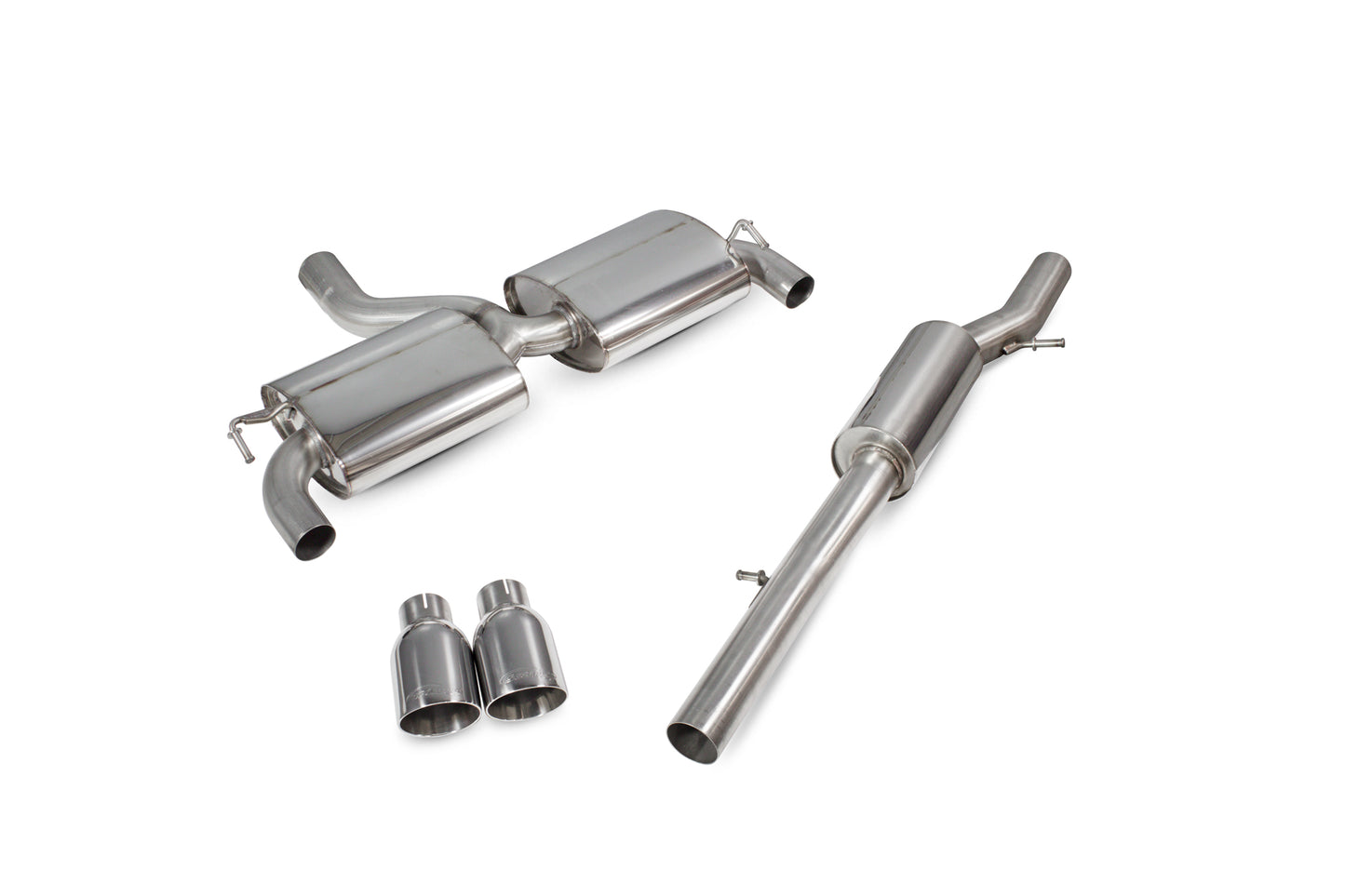 Volkswagen Golf Mk4 R32 Resonated Cat-Back System (SVW040)