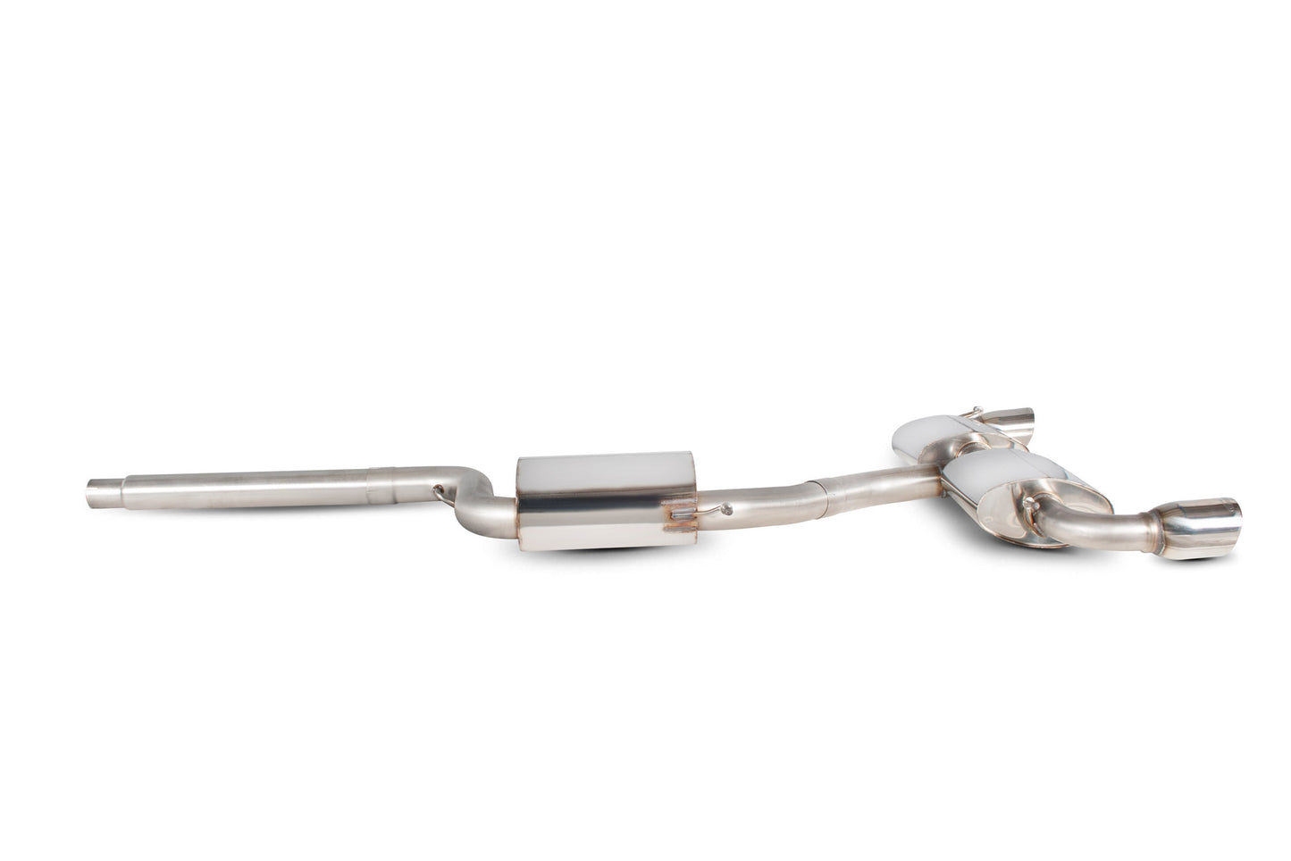 Volkswagen Scirocco R Resonated Cat-Back System (SVW041)