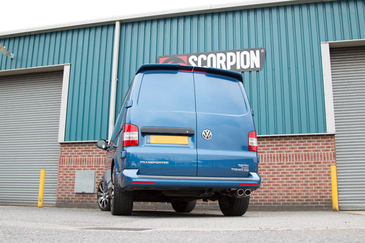 Volkswagen Transporter T5 2.5TDI (03-09) / T5 2.0 (10-15) / T5 & T6 2.0 BiTDI (15-19) Swb/Lwd 2Wd Resonated Cat/Dpf-Back System (SVW047)