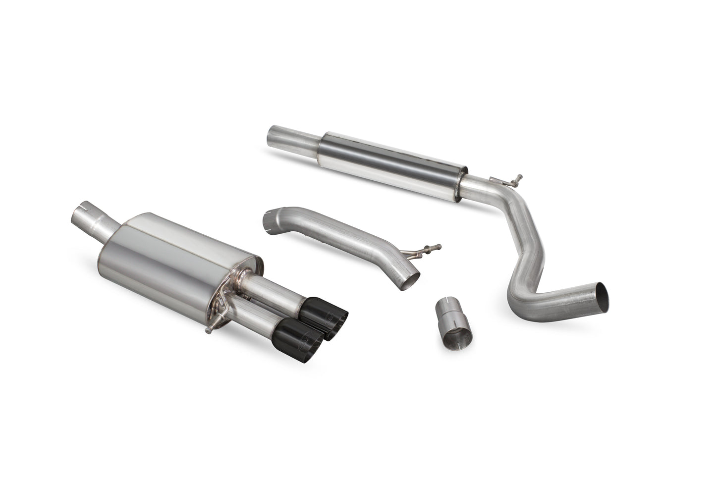 Volkswagen Polo GTI 1.8T 9N3 Resonated Cat-Back System (SVW052C)