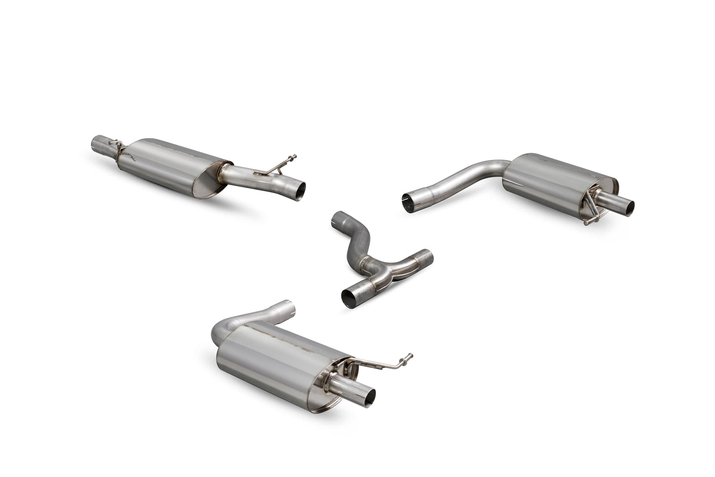 Volkswagen Golf Mk7 R Estate Resonated Cat-Back System (SVW053)