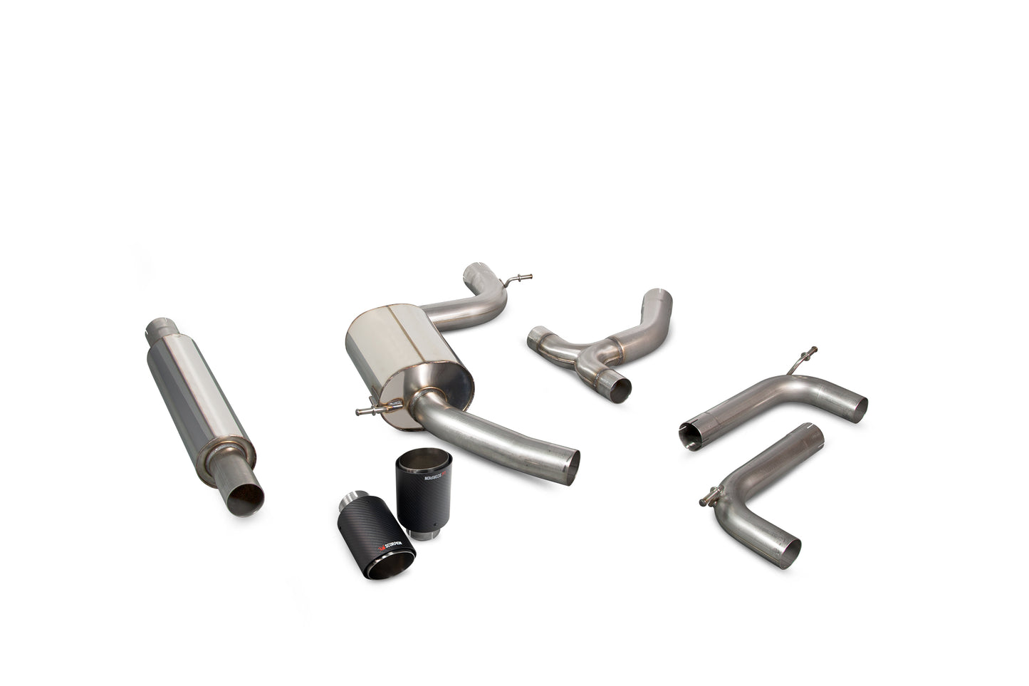 Volkswagen Golf Mk7.5 GTI Non GPF Model Only Resonated Cat-Back System (SVW056CF)