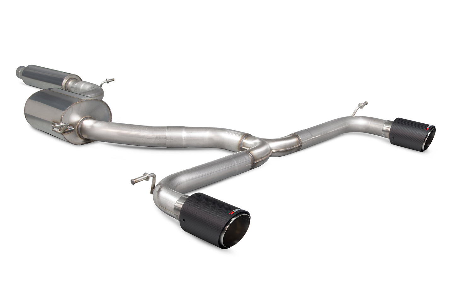 Volkswagen Golf Mk7.5 GTI Non GPF Model Only Resonated Cat-Back System (SVW056CF)