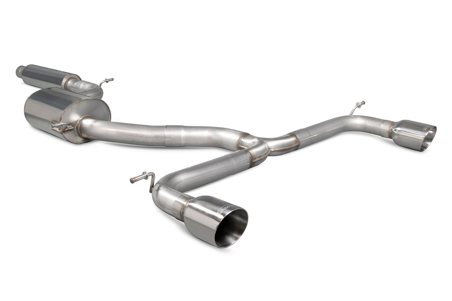 Volkswagen Golf Mk7.5 GTI GPF Model Inc Tcr / Performance Pack Resonated GPF-Back System (SVW060)