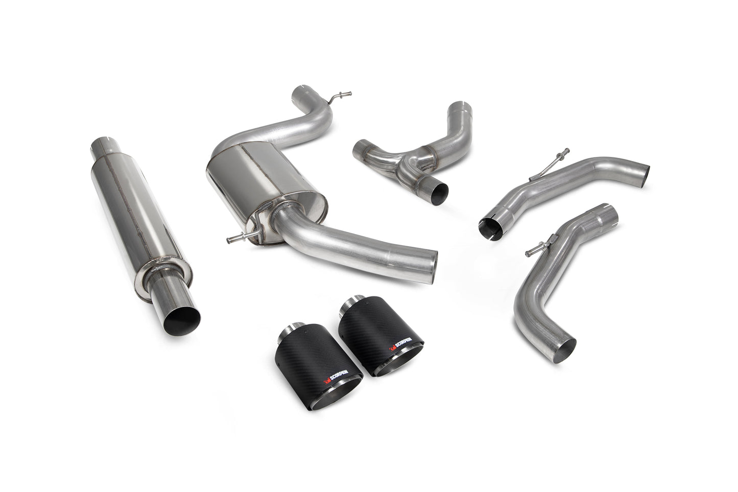 Volkswagen Golf Mk8 / Mk8.5 GTI Resonated GPF-Back System (SVW064CF)