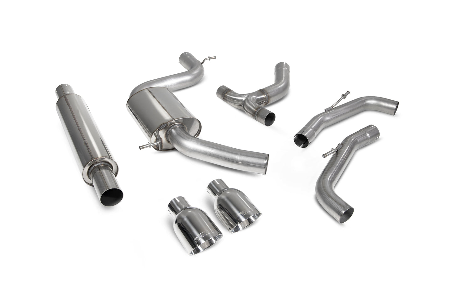 Volkswagen Golf Mk8 / Mk8.5 GTI Resonated GPF-Back System (SVW064D)