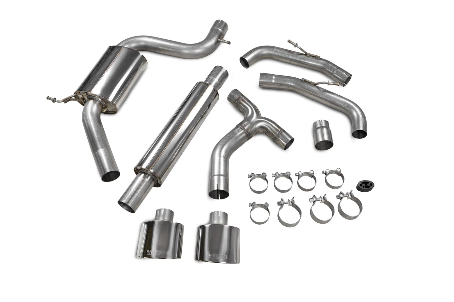 Volkswagen Golf Mk8 / Mk8.5 GTI Clubsport Resonated GPF-Back System (SVW069)