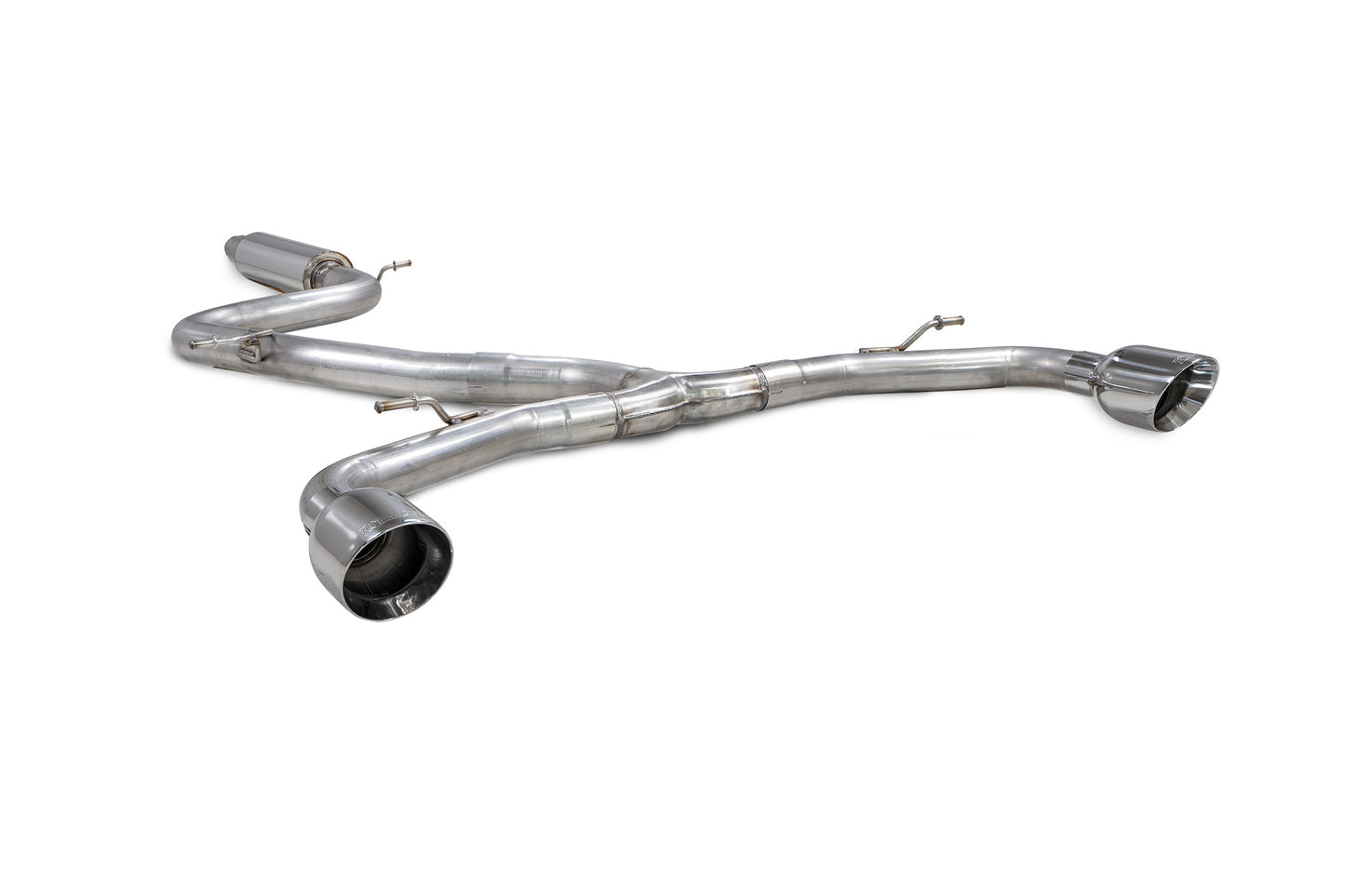 Volkswagen Golf Mk8 / Mk 8.5 GTI Clubsport Resonated Predator GPF-Back System (SVW070D)