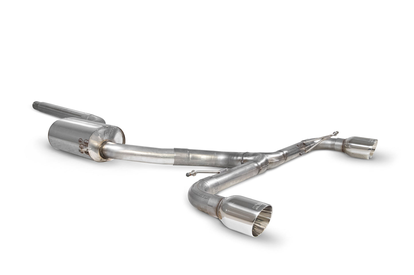 Volkswagen Scirocco R Resonated Predator Cat-Back System (SVW072)
