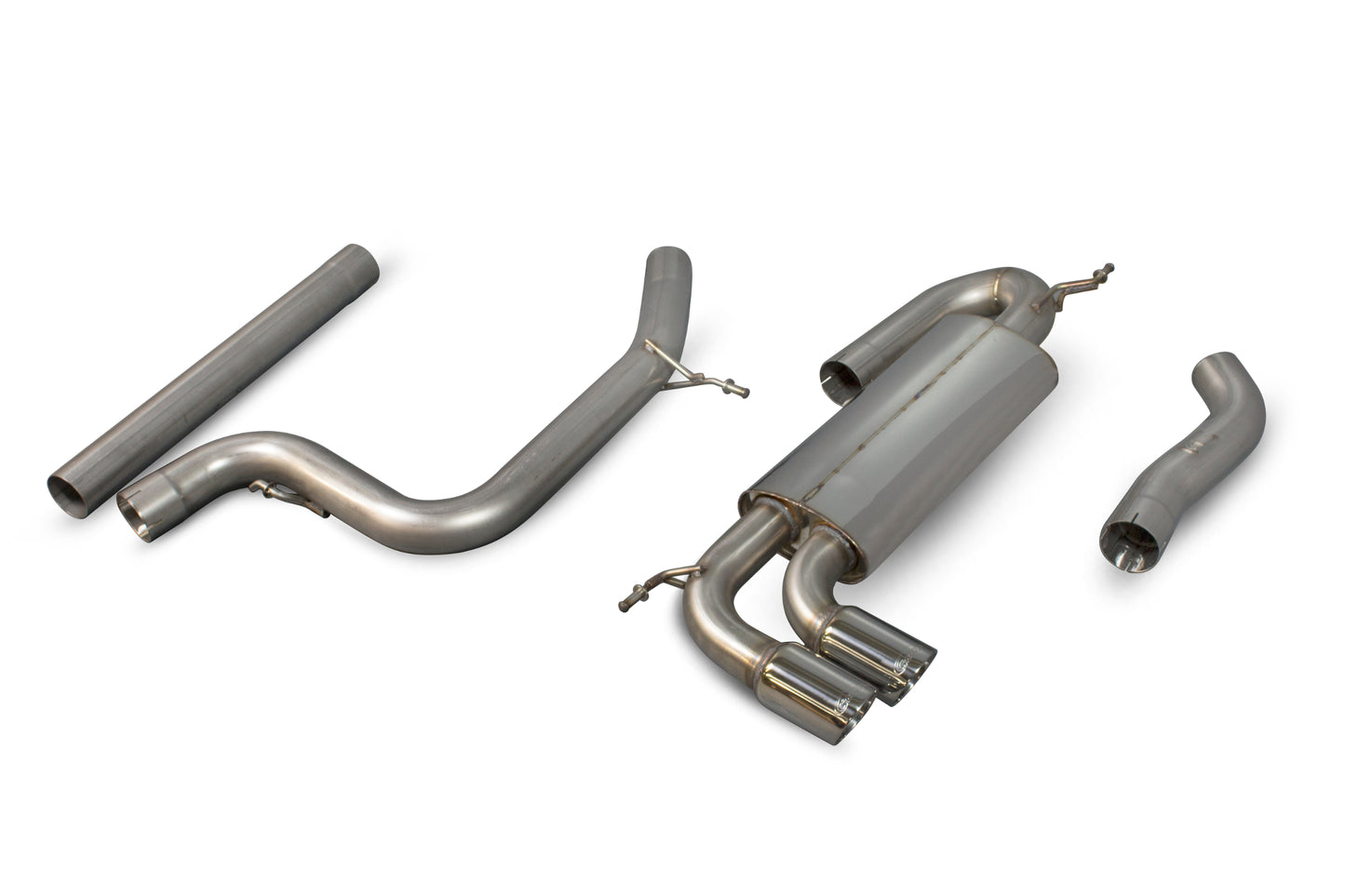 Volkswagen Golf Mk6 Gt 2.0 TDI Non-Resonated Cat-Back System (SVWS048)