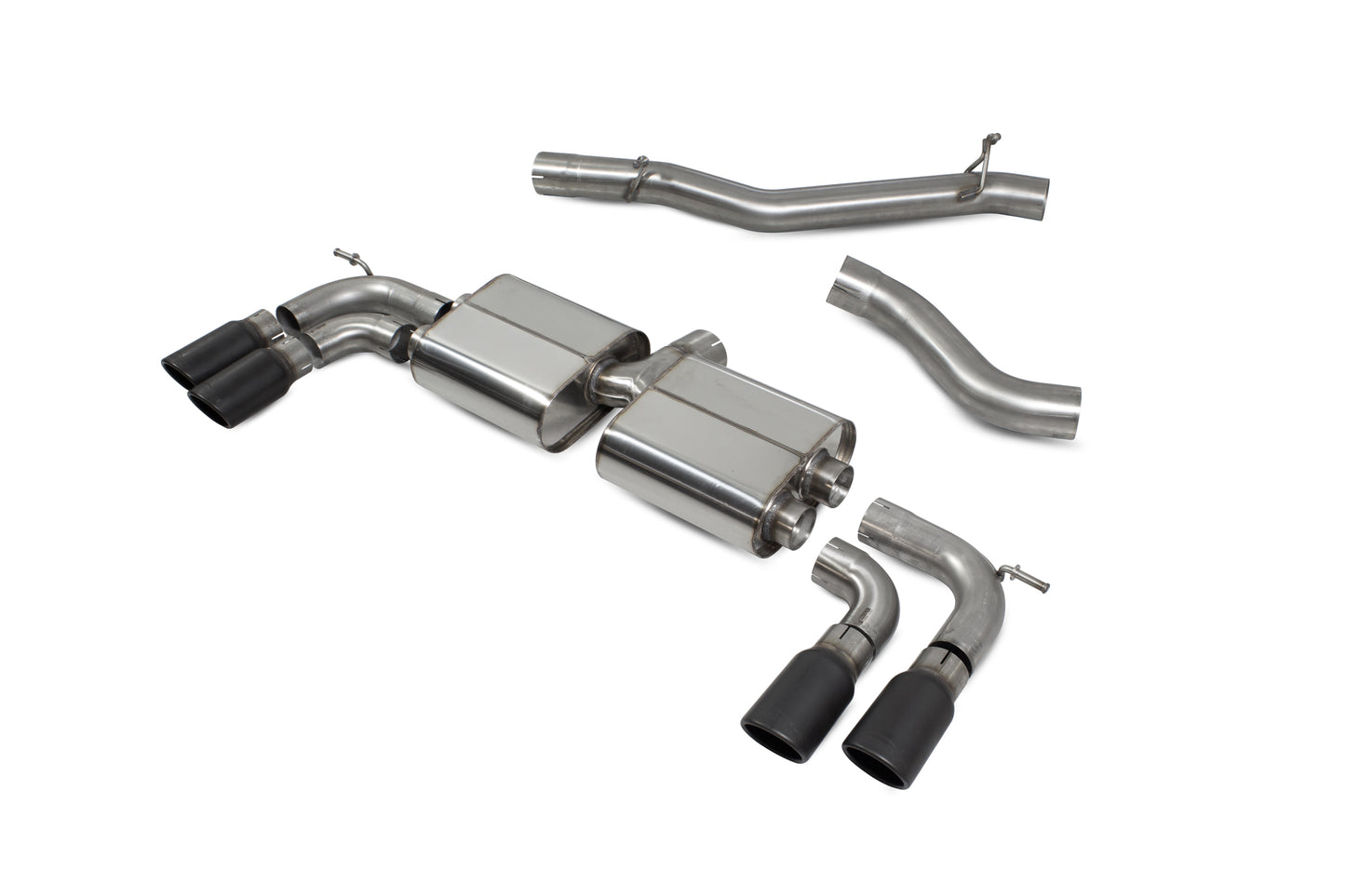 Volkswagen Golf R Mk7.5 Facelift GPF & Non GPF Models Non-Res Cat/GPF Back System (SVWS055C)