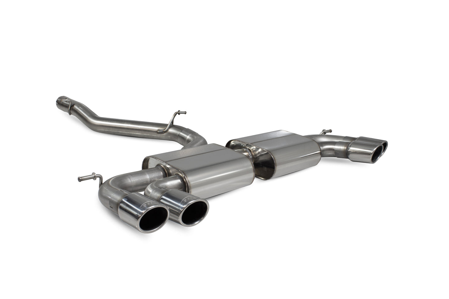 Volkswagen Golf R Mk7.5 Facelift GPF & Non GPF Models Non-Res Cat/GPF Back System (SVWS055)