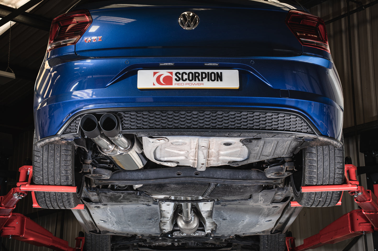 Volkswagen Polo GTI Aw (GPF Model) Non-Resonated GPF-Back System (SVWS061C)