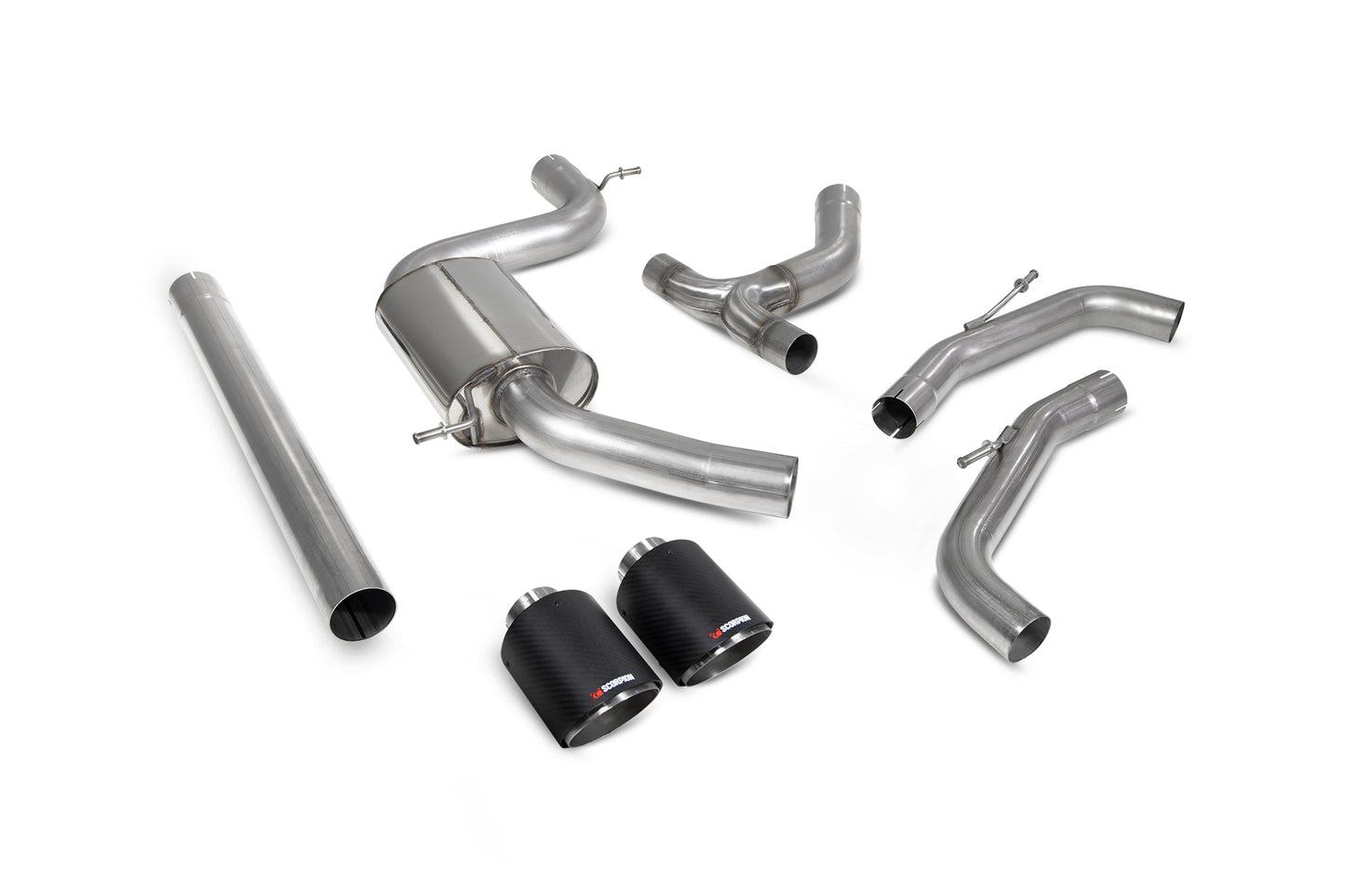 Volkswagen Golf Mk8 / Mk8.5 GTI Non-Resonated GPF-Back System (SVWS064CF)