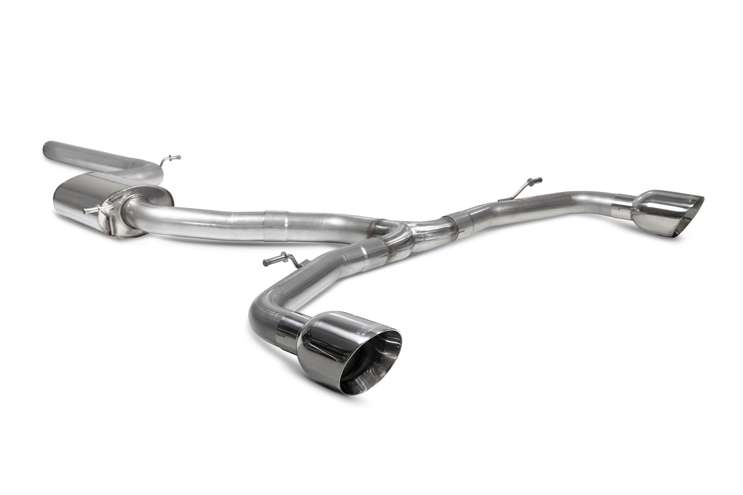 Volkswagen Golf Mk8 / Mk8.5 GTI Non-Resonated GPF-Back System (SVWS064D)